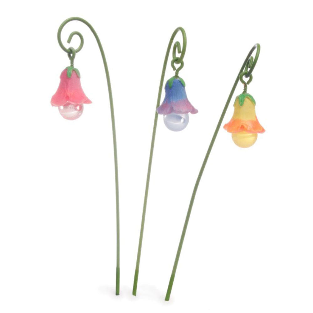 Woodland Knoll, Miniature Glow Flowers, set of 3