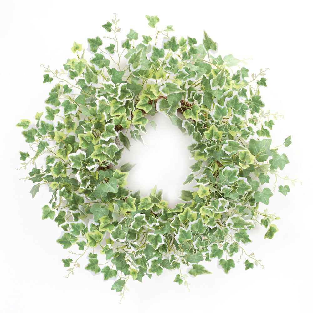 Melrose International, Mixed Ivy Wreath, 22"