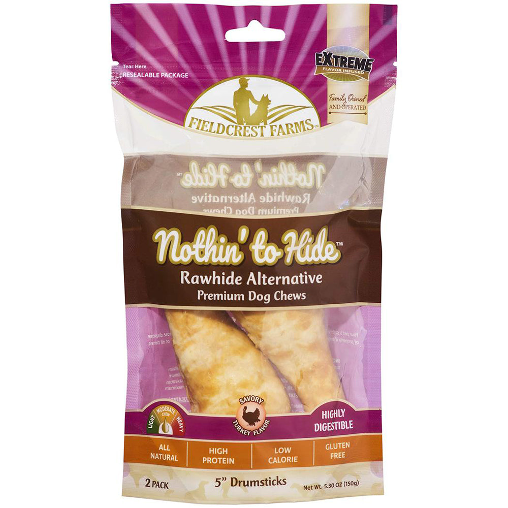 Nothing to Hide, 2pk Turkey Drumsticks, 5"