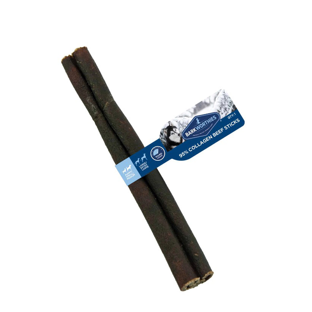 Barkworthies, Beef Collagen Stick, 6"