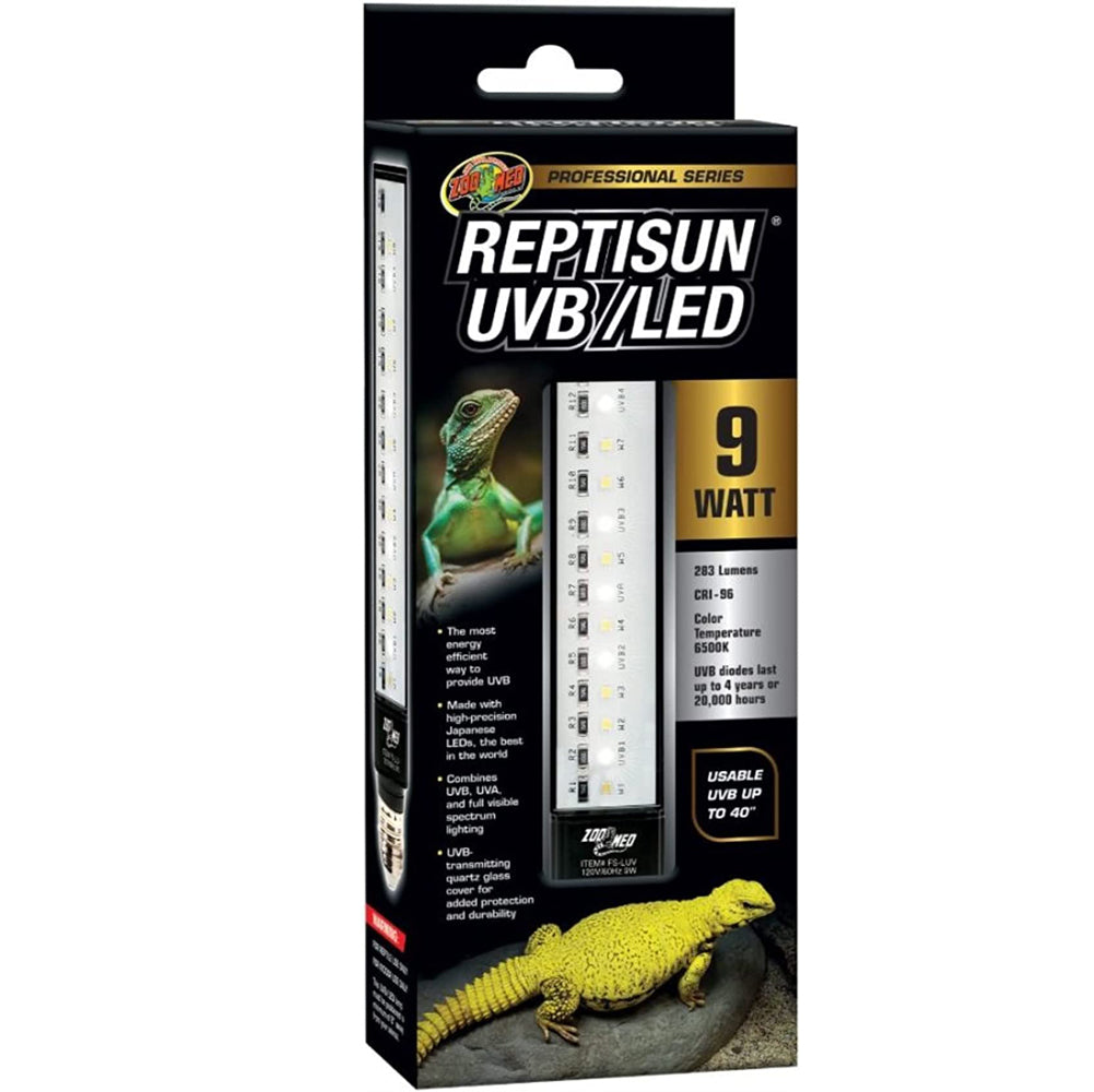Zoo Med, ReptiSun UVB/LED Bulb, 9W