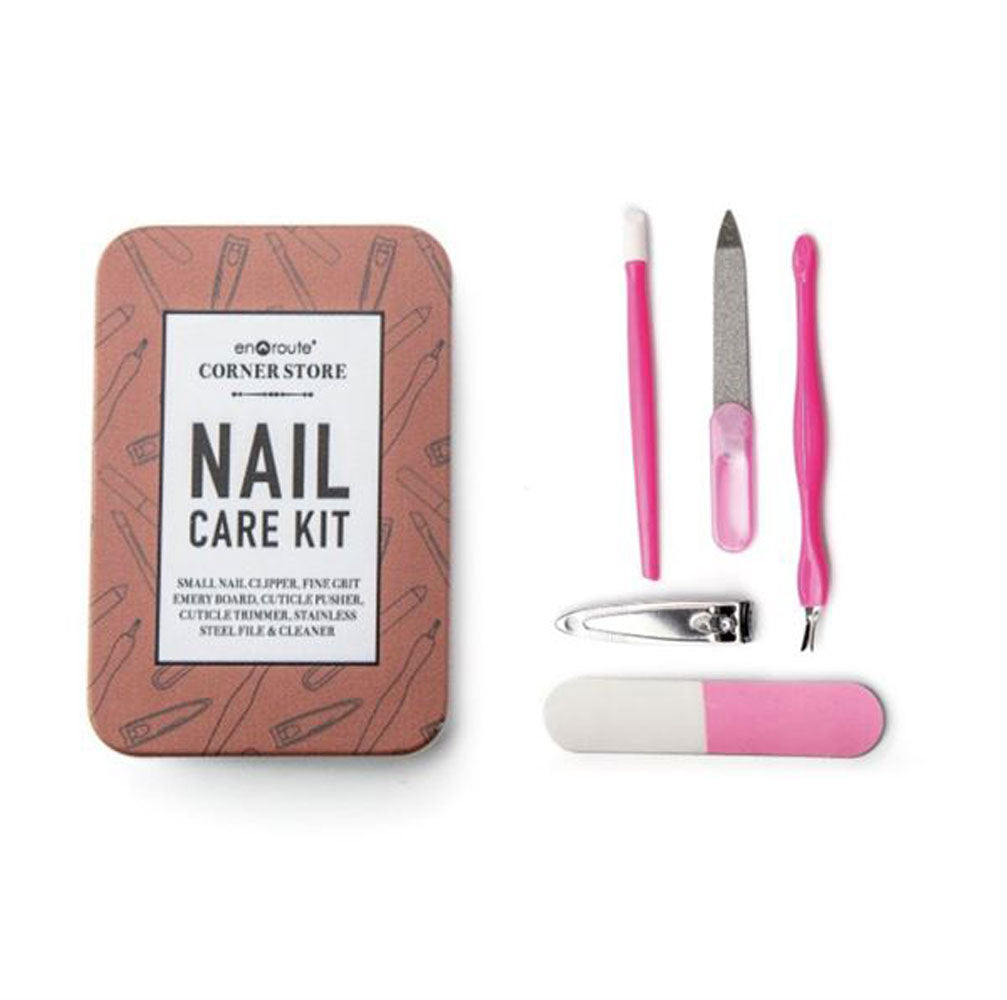 Enroute, 5 pc Nail Kit in Tin