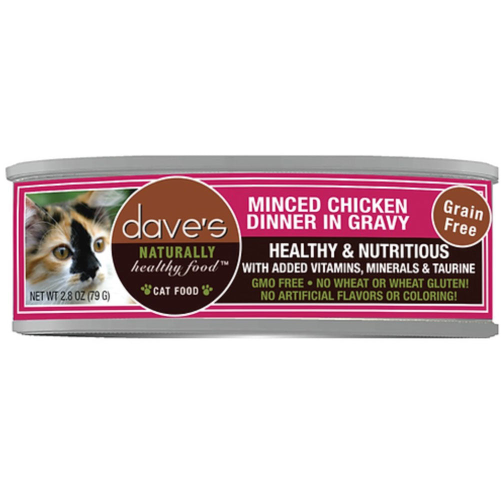 Dave's, Minced Chicken Dinner, 2.8 oz.