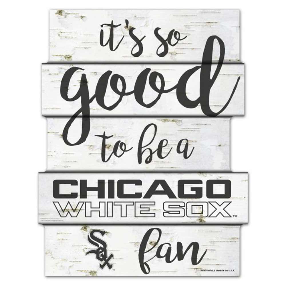 WinCraft, White Sox Birch Wood Sign