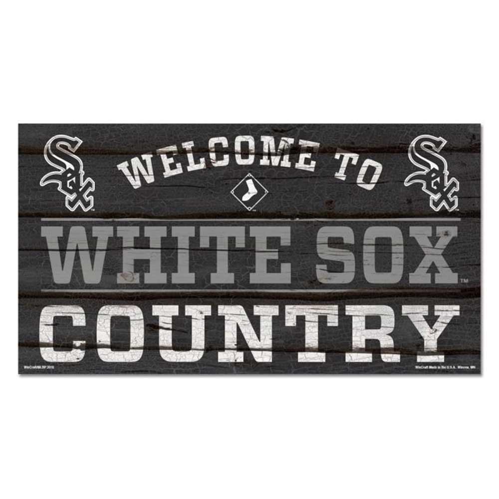 WinCraft, White Sox Country Wooden Sign