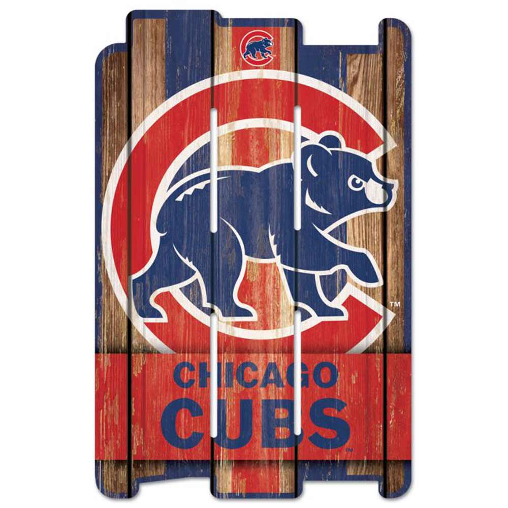 WinCraft, Cubs Wood Fence Sign