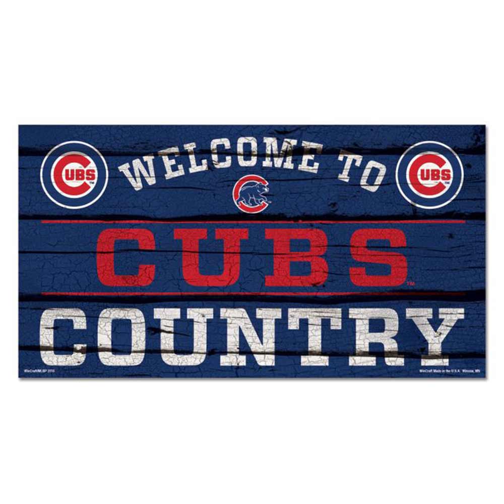 WinCraft, Cubs Birch Country Sign
