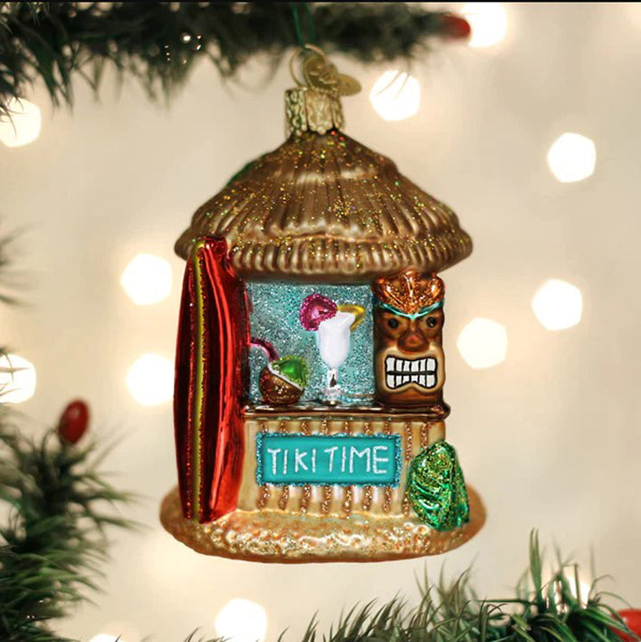 Old World Christmas, Tiki Hut Ornament