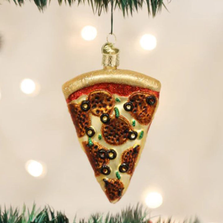 Old World Christmas, Pizza Slice Ornament