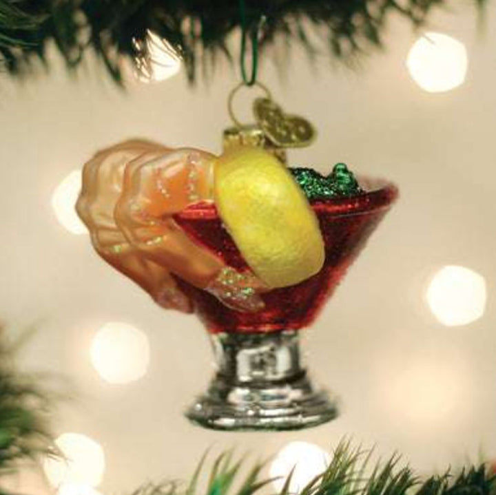 Old World Christmas, Shrimp Cocktail Ornament