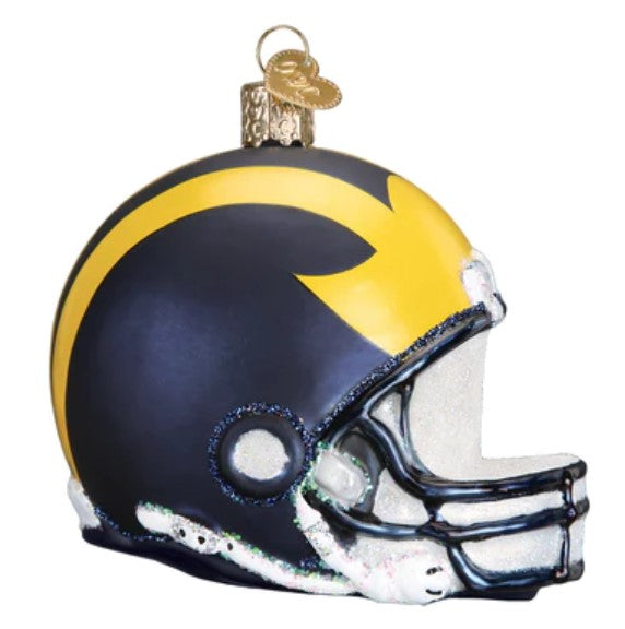Old World Christmas, Michigan Uni. Helmet Ornament