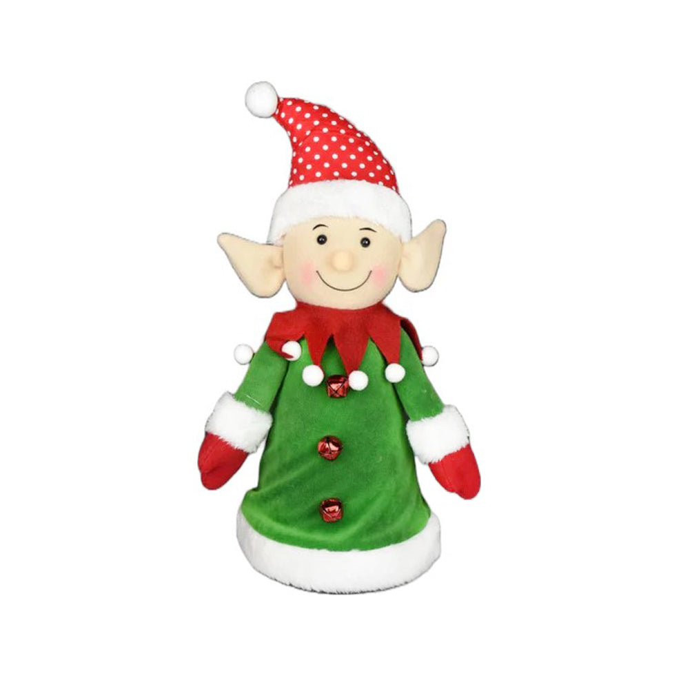 Direct Export, Elf Tree Topper, 17"