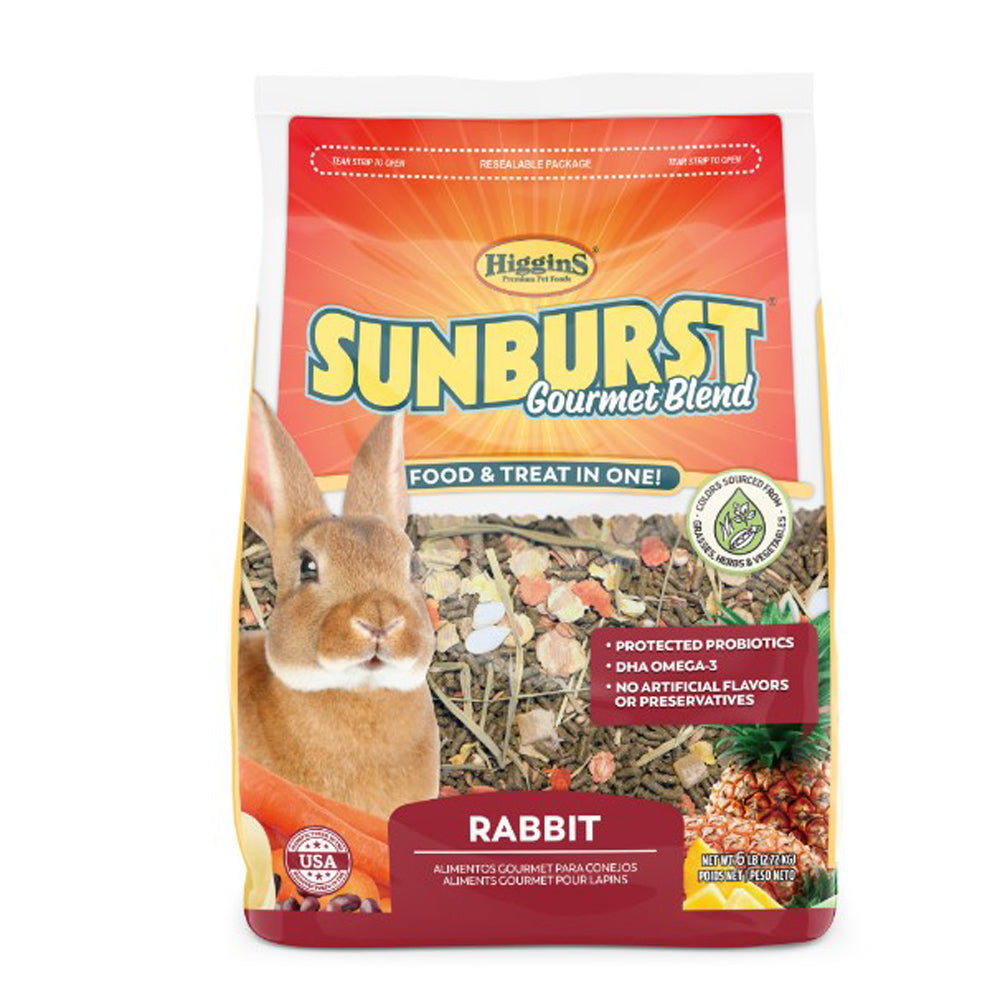 Higgins, Sunburst Rabbits Food, 6 lb.