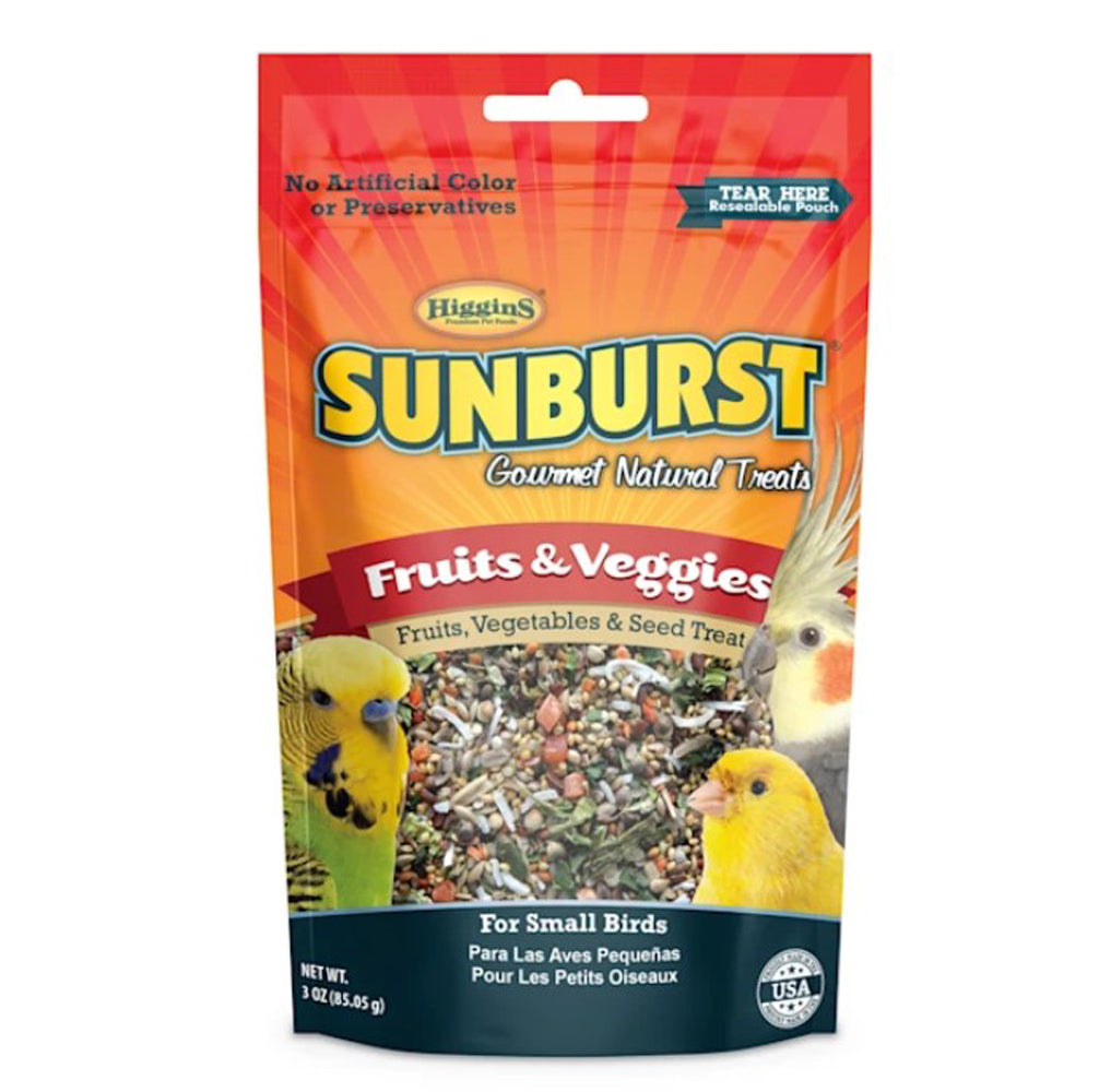Higgins, Sunburst Treat Fruit & Veggies, 3 oz.