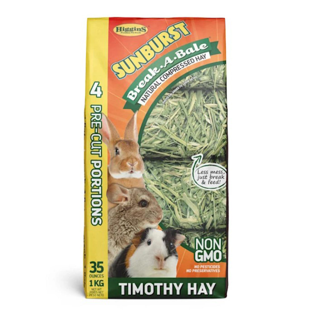 Higgins, Sunburst Break a Bale Timothy Hay, 35 oz.