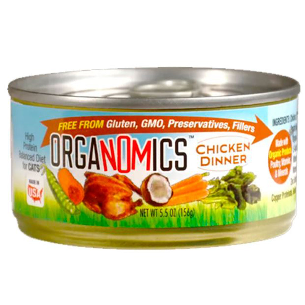 Evangers, Organomics Chicken Dinner, 5.5 oz.