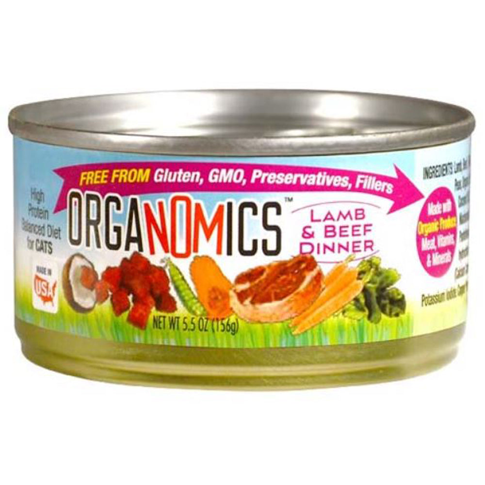 Evangers, Organomics Lamb & Beef Dinner, 5.5 oz.