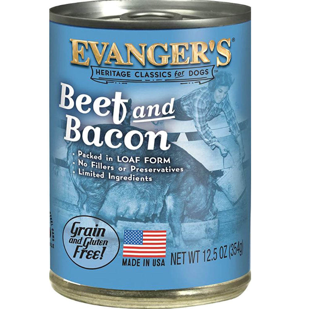 Evangers, All Meat Classic Beef/Bacon, 12.5 oz.