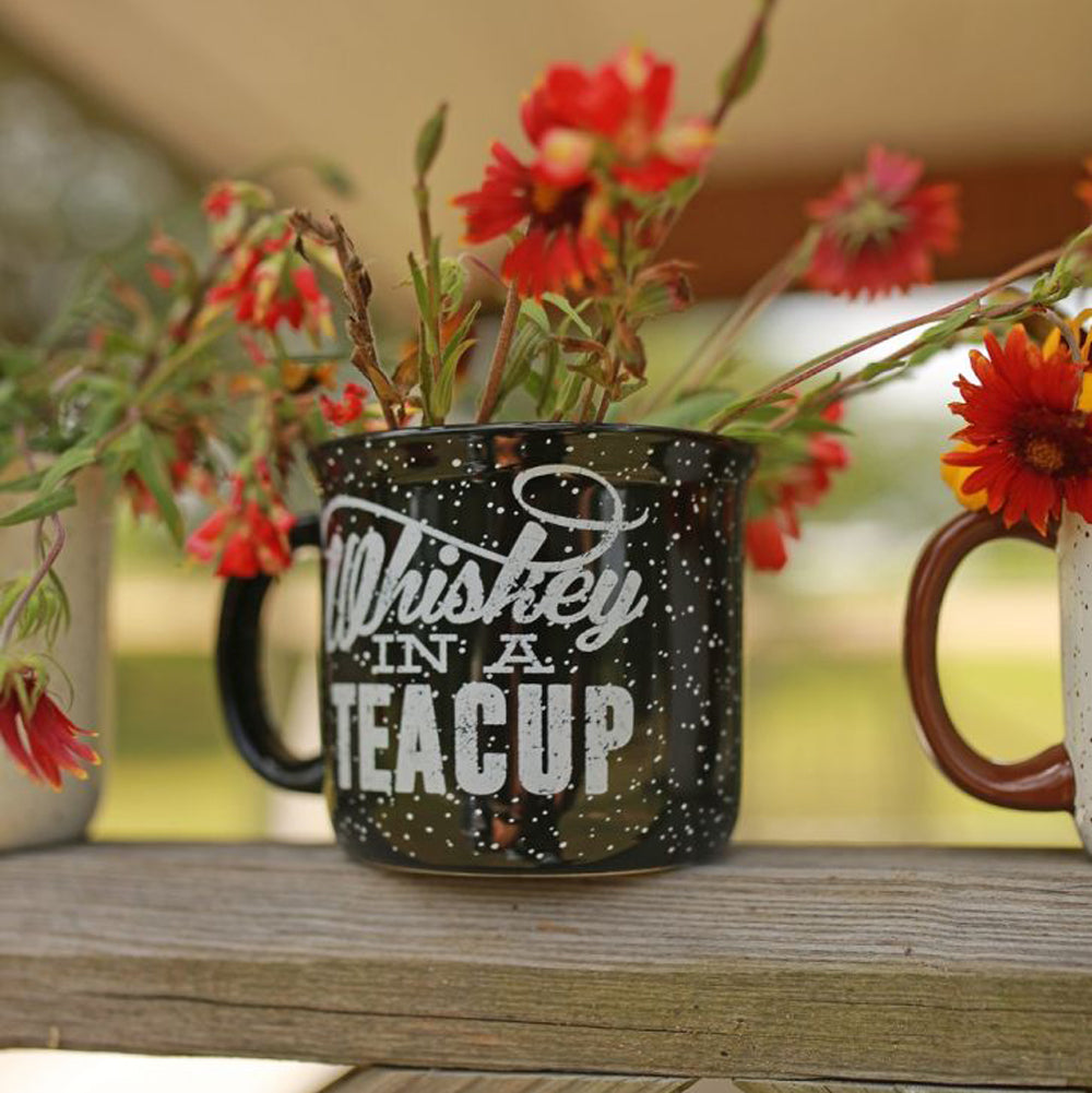 Junk Gypsy, Whiskey in a Teacup Mug, 15 oz.