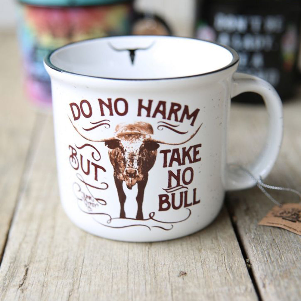Junk Gypsy, Take no Bull Mug, 15 oz.