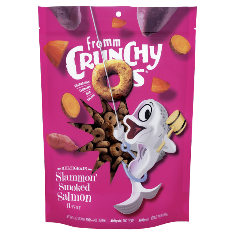 Fromm, Crunchy O's Salmon, 6 oz.