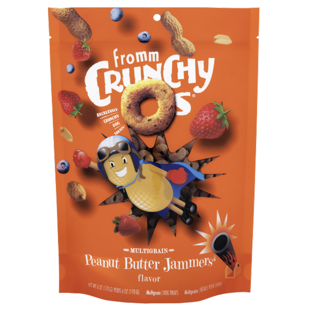 Fromm, Crunchy O's Peanut Butter, 6 oz.