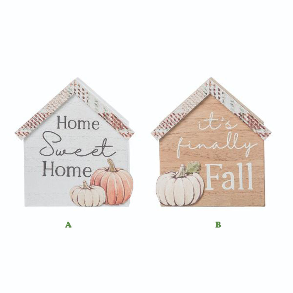 Transpac, Harvest Home Block Décor, Assorted & Sold Separately