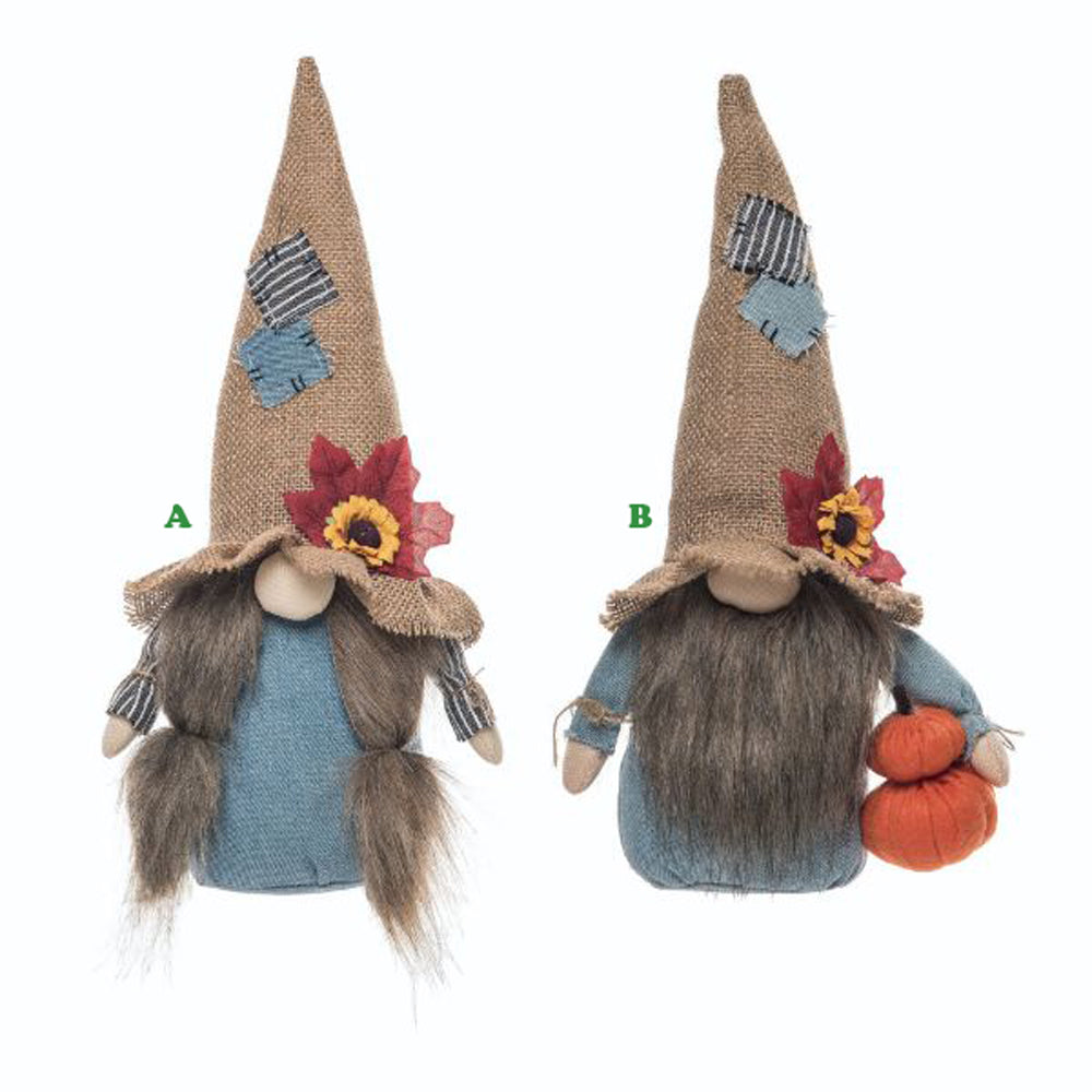 Transpac, Harvest Gnome Sitter Plush, Assorted and Sold Separately