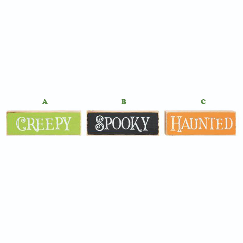 Transpac, Word Block Wood Décor, Assorted & Sold Separately