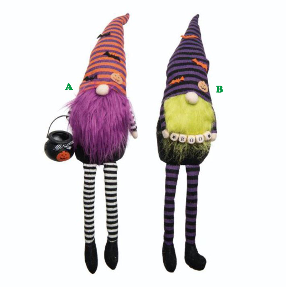 Transpac, Plush Colorful Shelf Sitter Gnome, Assorted and Sold Separately