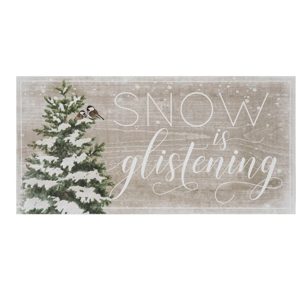 Transpac, Snowy Wall Decor, Large