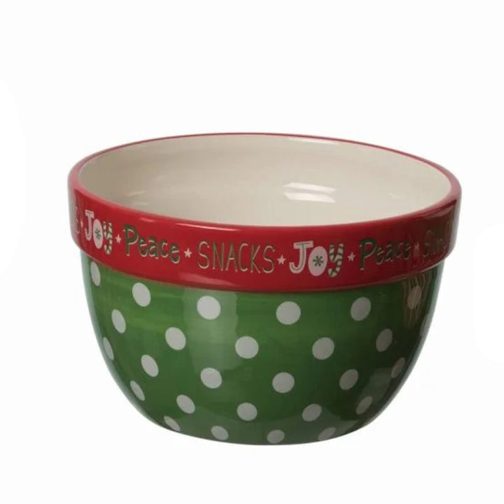 Transpac, Snack Christmas Bowls, Assorted and Sold Separately