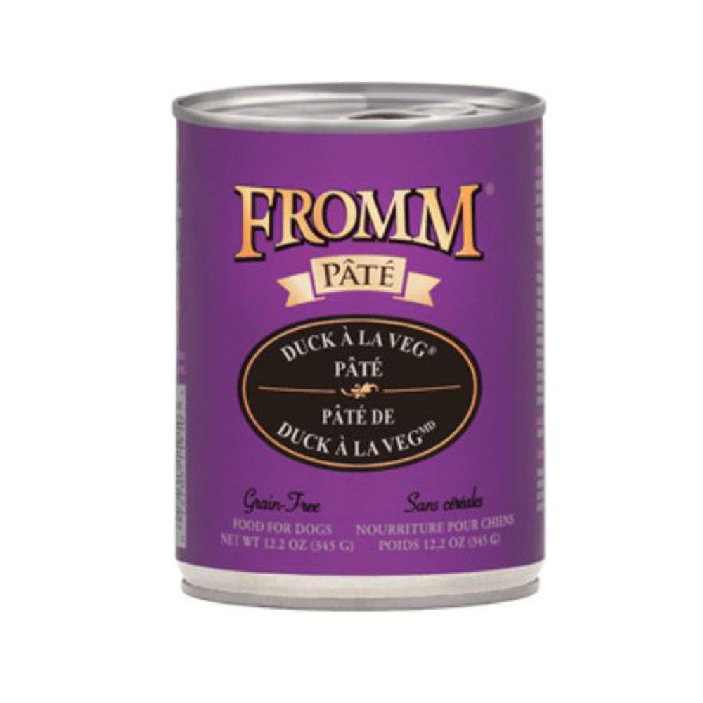 Fromm, Pate GF Duck A La Veg, Can 12.2 oz.