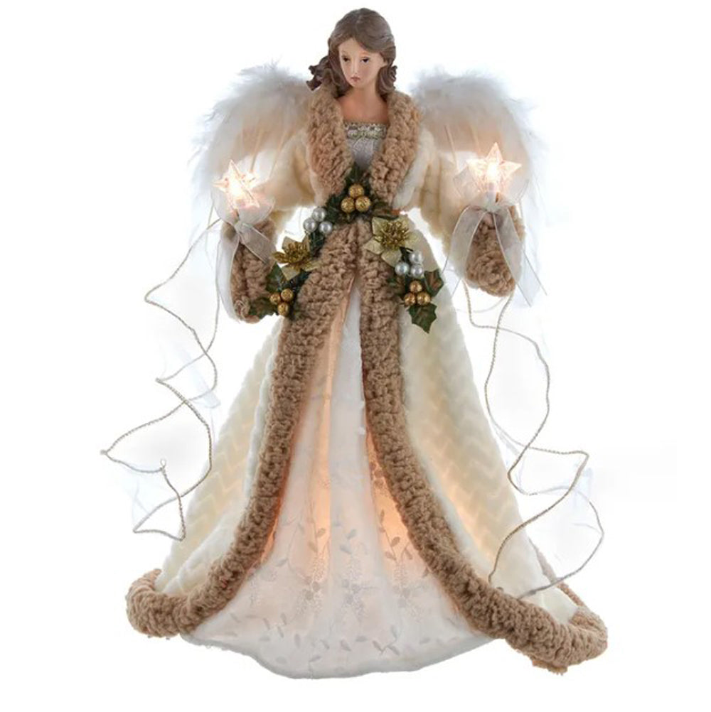 Kurt Adler, Angel Sage Tree Topper, 10L, 16"