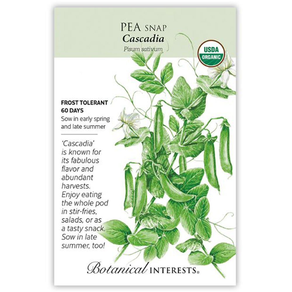 Botanical Interests, Pea Snap, Cascadia