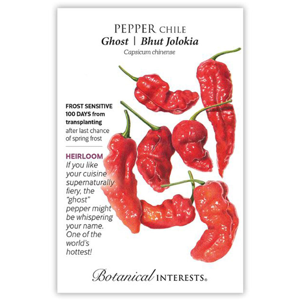 Botanical Interests, Pepper, Chile Ghost Bhut