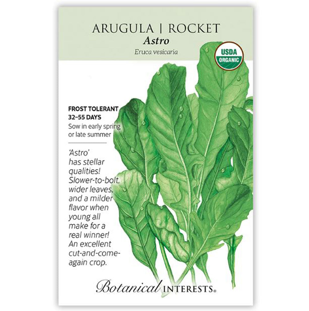 Botanical Interests, Argula, Rocket Astro