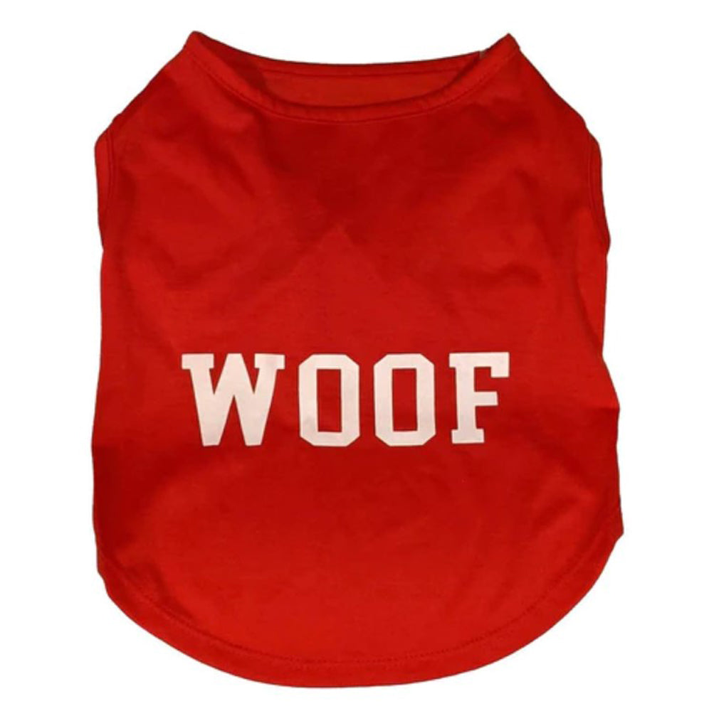 Cosmo, Woof Tee, Red
