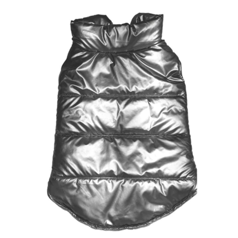 Cosmo, Puffy Coat, Silver, X-Small