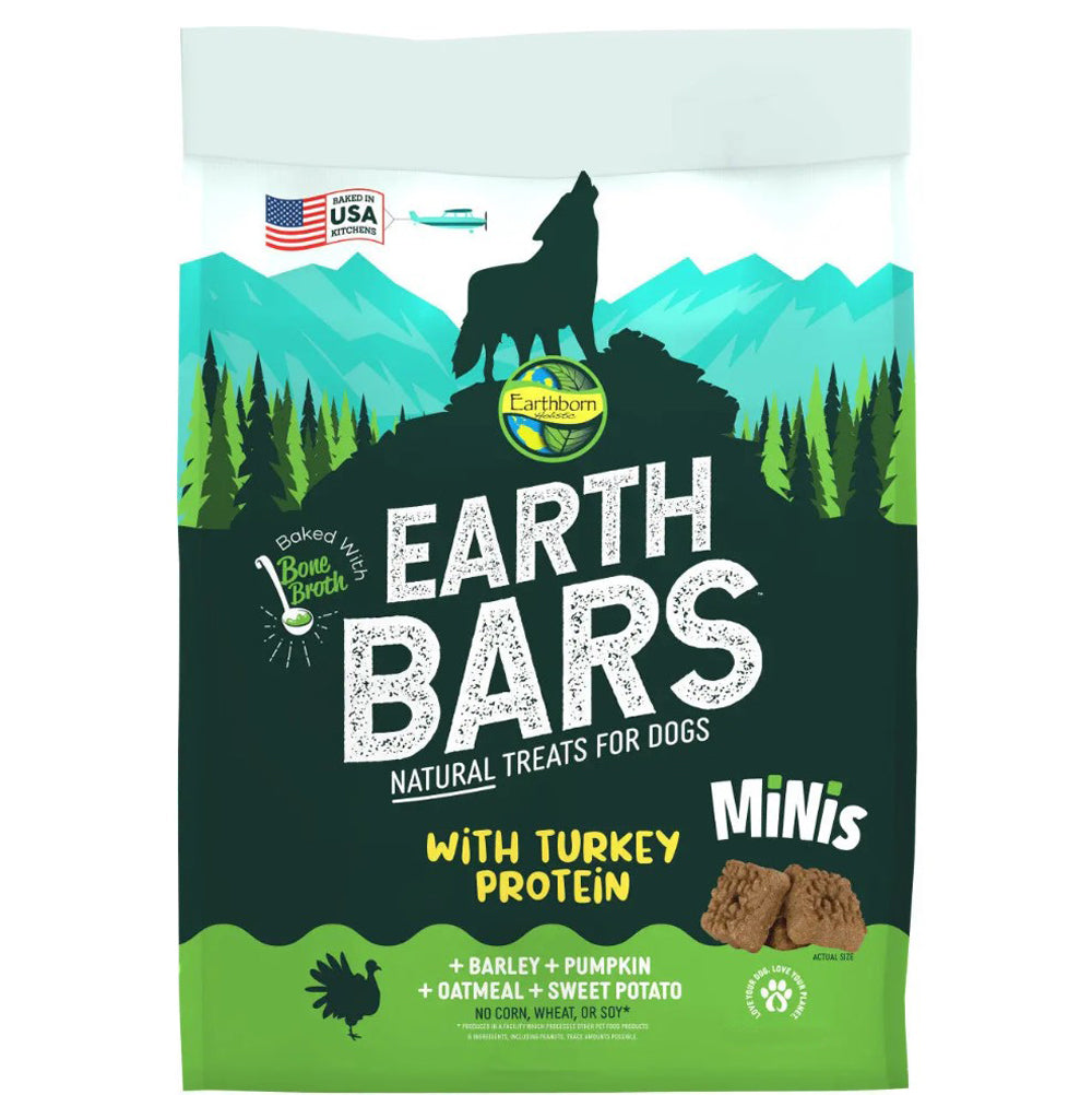 EarthBorn, Mini EarthBars Turkey Barley Pumpkin, 10 oz