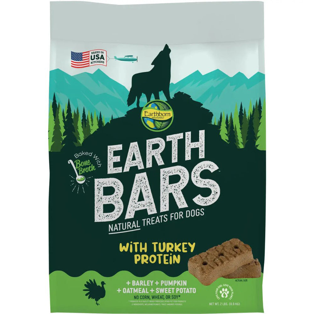 EarthBorn, EarthBars Turkey Barley Pumpkin, 2lb.