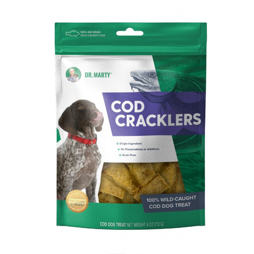 Dr. Marty, Cod Cracklers, 4 oz.