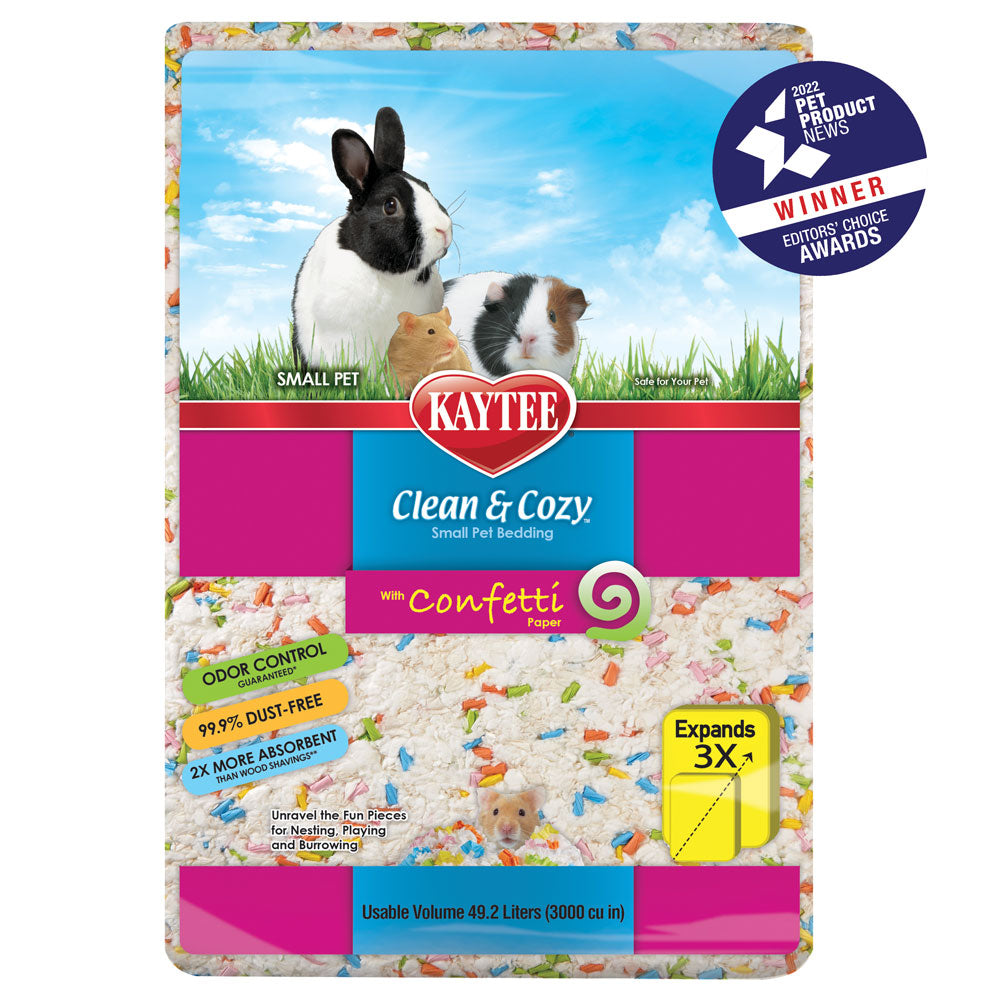 Kaytee, Clean & Cozy Confetti, 49.2L