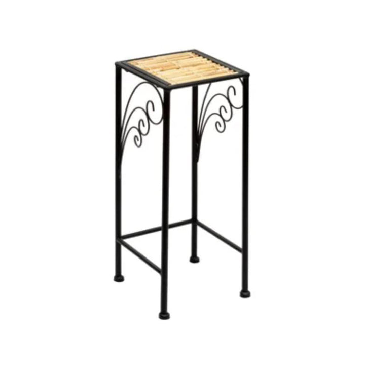 Napco, Metal & Wicker Plant Stand