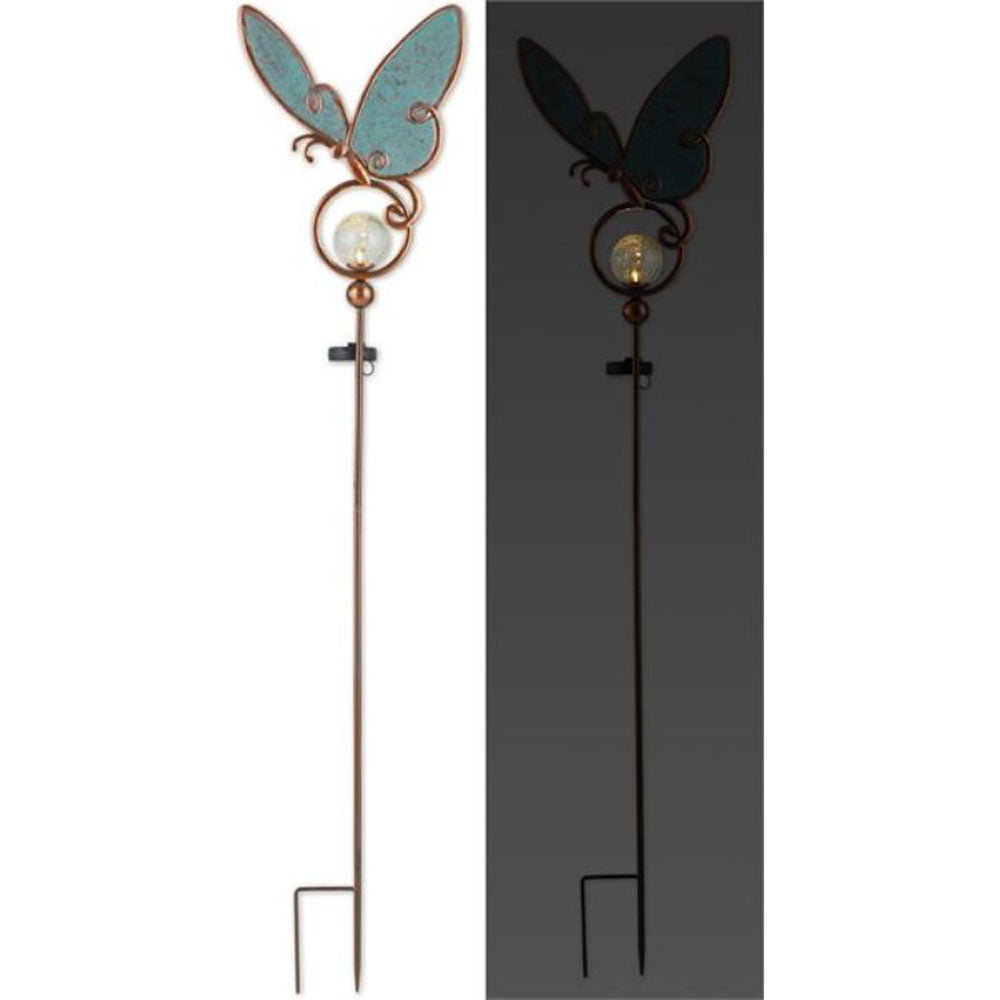 Sunset Vista, Butterfly Solar Stake, 54"