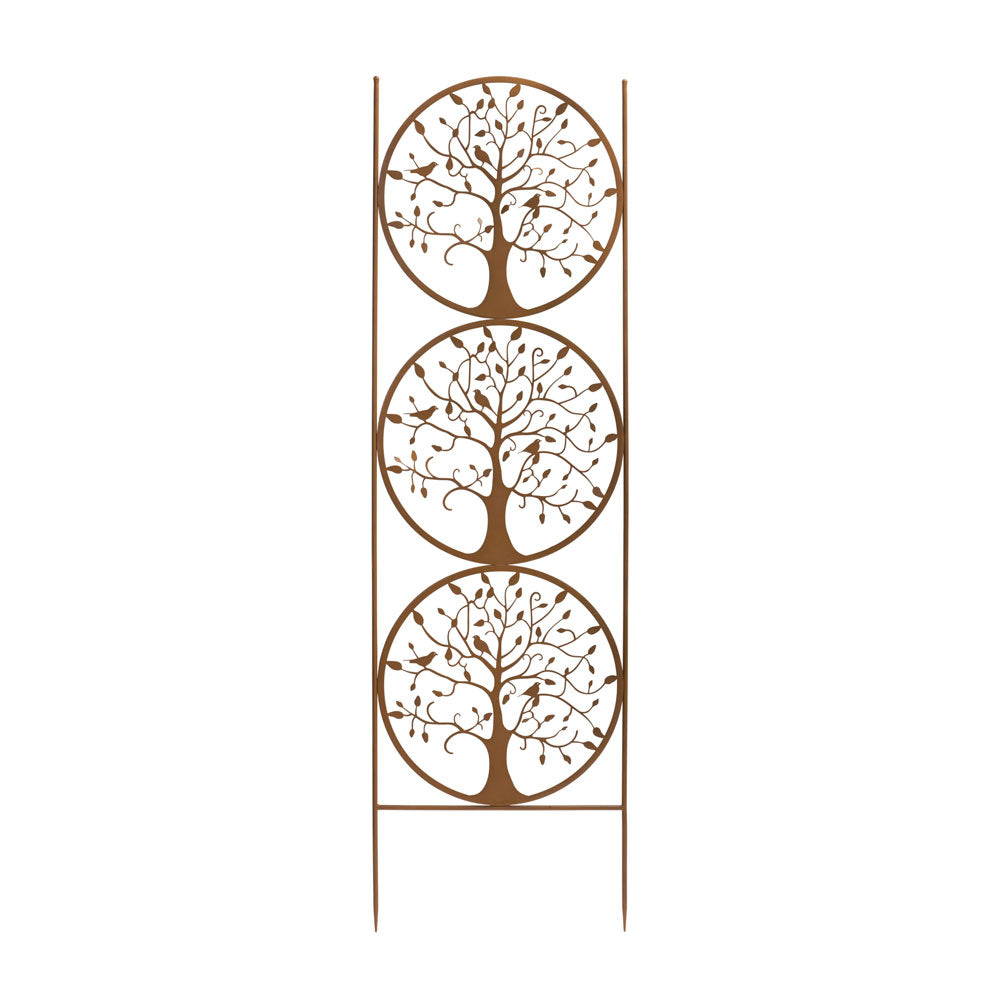 Melrose International, Triple Tree Screen, Iron, 53"