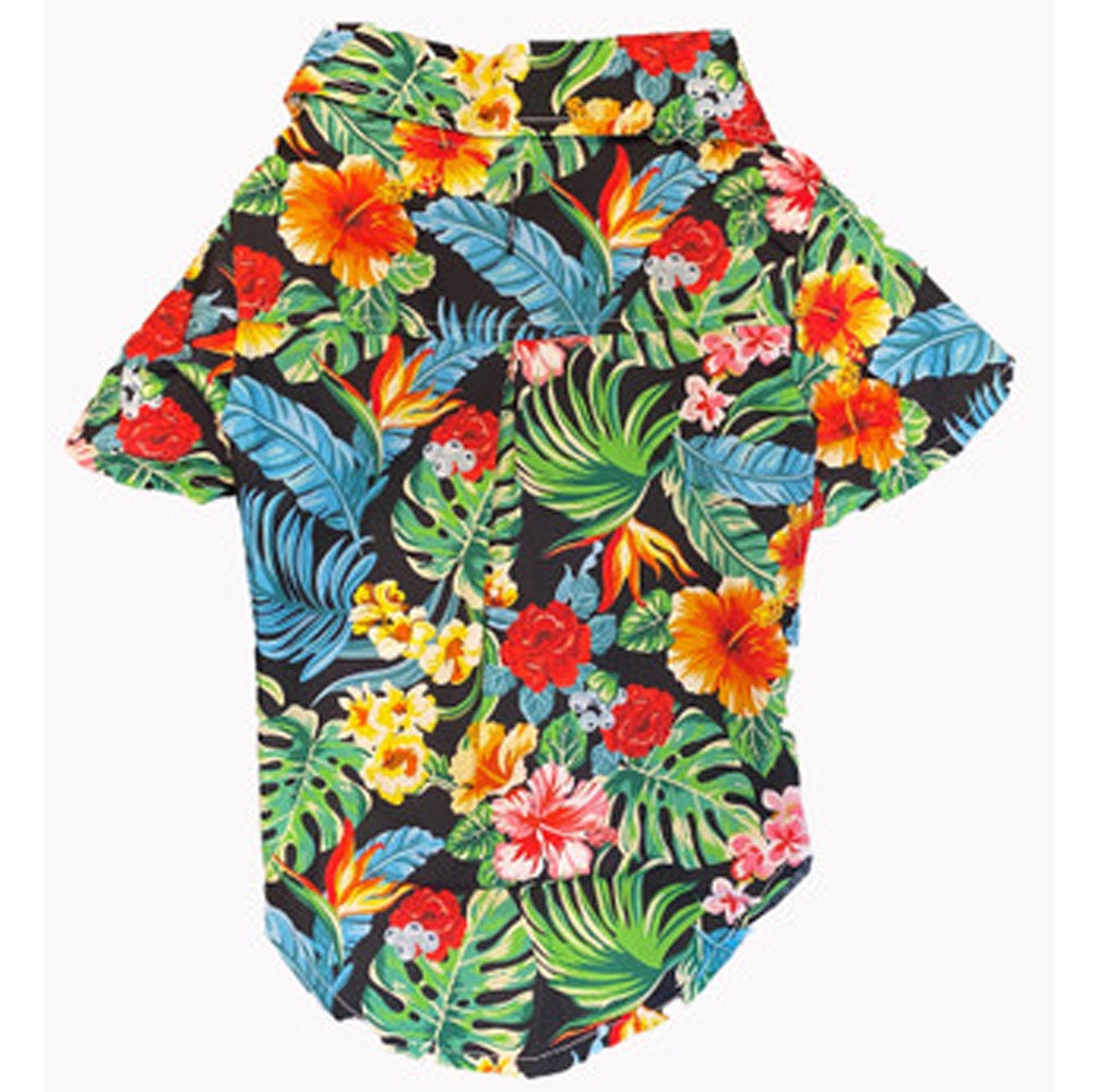 Ethical Pet, Hawaiian Floral Shirt, XL