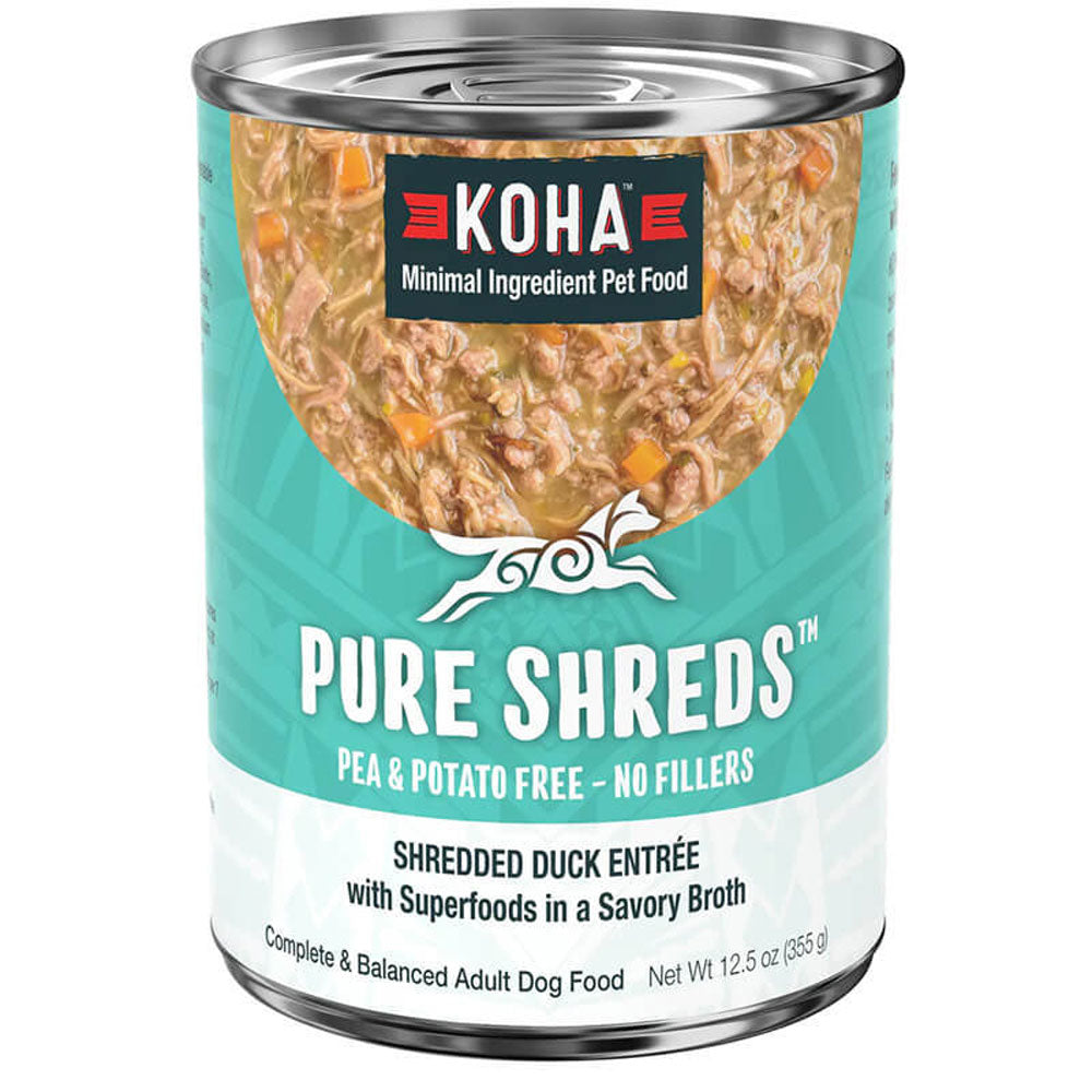 Koha, GF Shredded Duck Recipe, 12 oz.