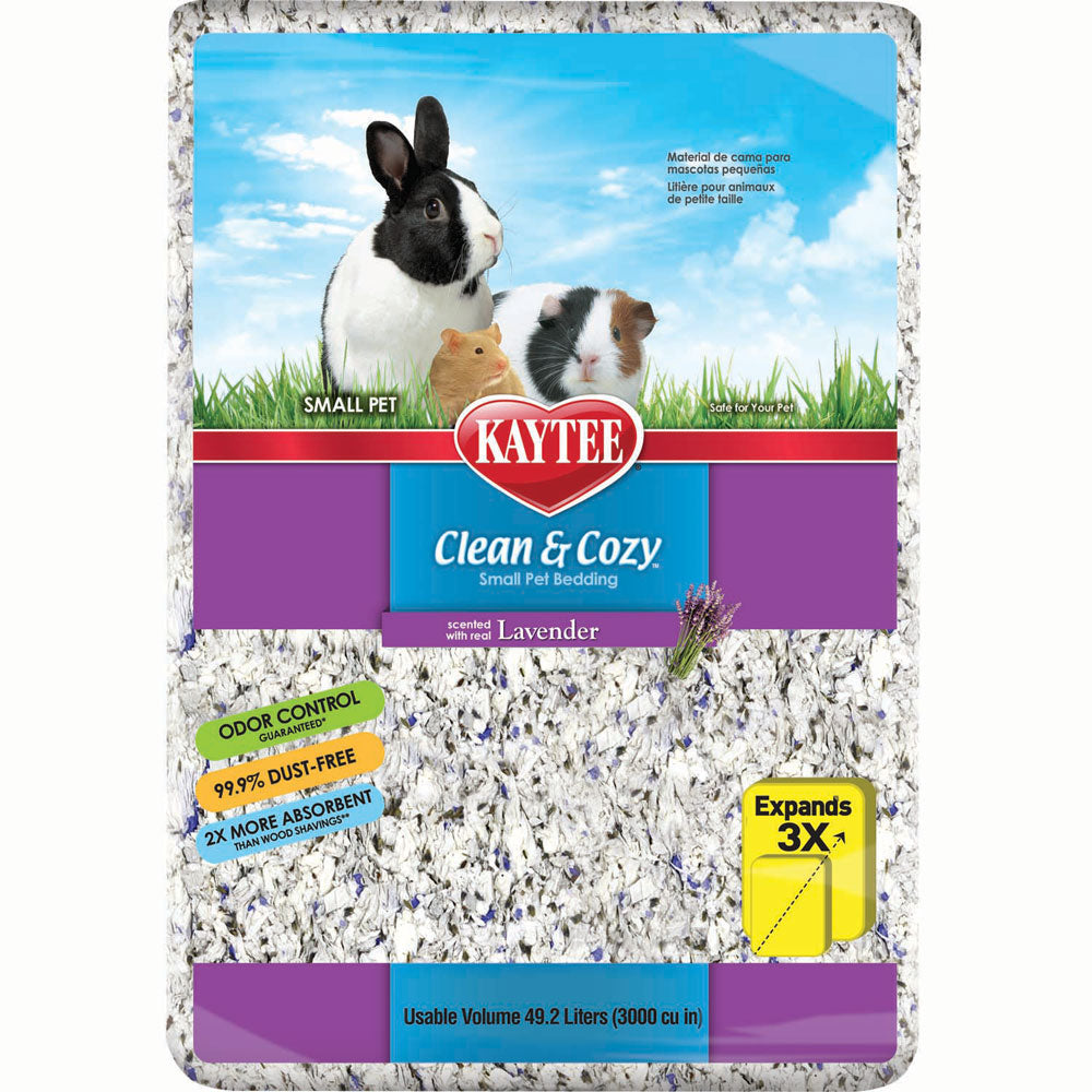 Kaytee, Clean & Cozy Bedding Lavender, 49.2L