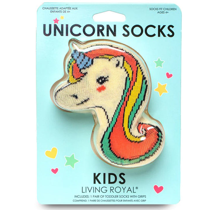 Living Royal, 3D Unicorn Socks, Kids